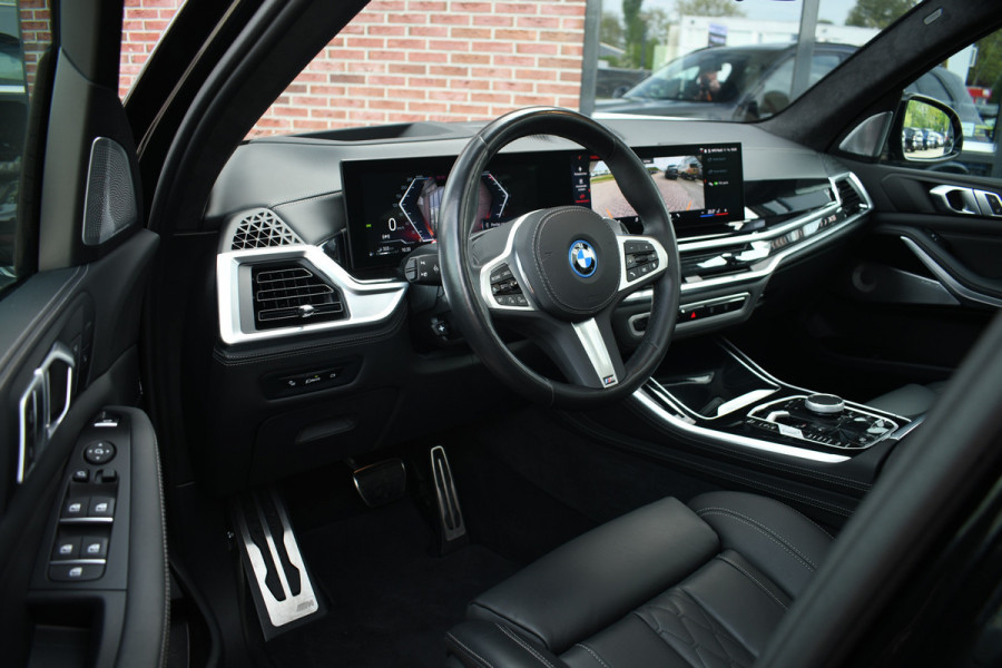 BMW X5 xDrive50e M-Sport Pro Pano B&W Trekh Alc-hemel 360 ACC Comf-zetel Soft-cl BTW-AUTO!