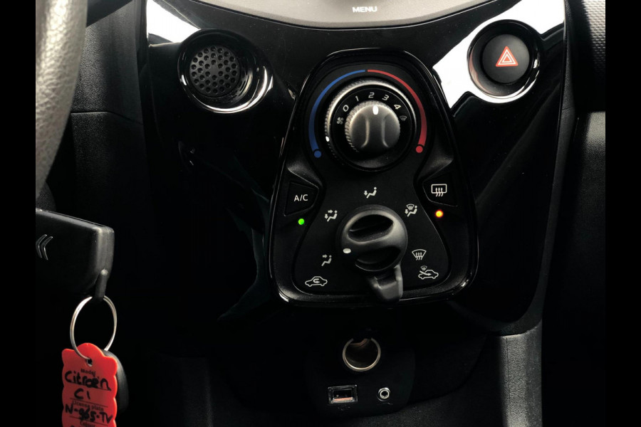 Citroën C1 1.0 VTi Feel | Airco, Speed Limiter, El. Ramen, Bluetooth, | Dealeronderhouden | NAP |