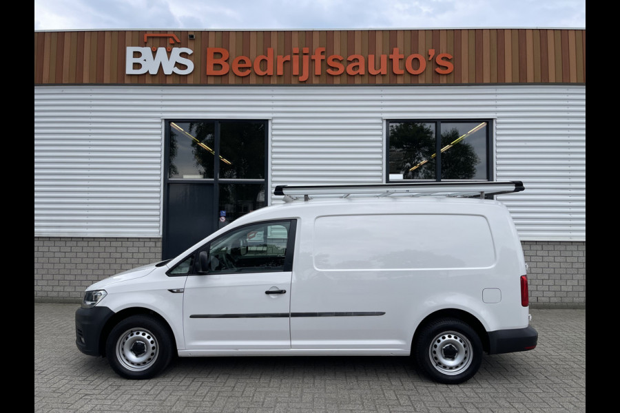 Volkswagen Caddy 2.0 TDI L2H1 BMT Maxi Comfortline / vaste prijs rijklaar € 13.450 ex btw / euro 6 / bpm vrij / lease vanaf € 227 / airco / cruise / trekhaak / imperial / ingerichte laadruimte !