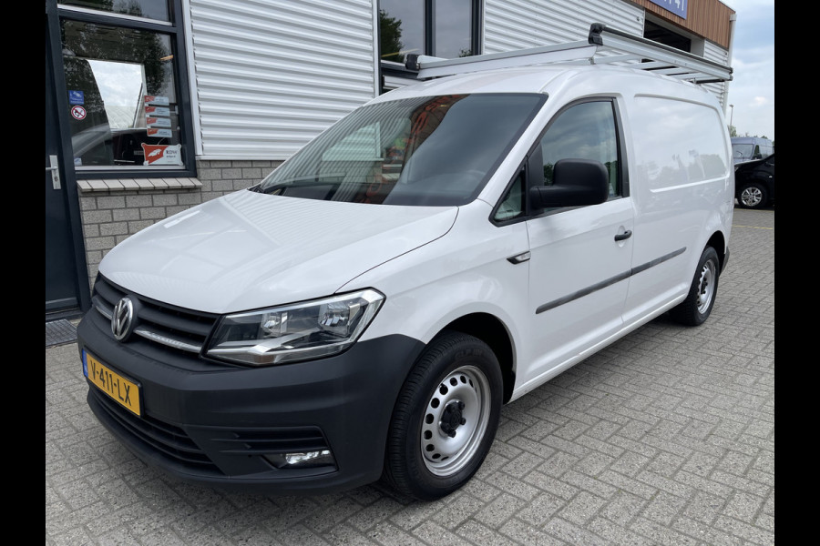Volkswagen Caddy 2.0 TDI L2H1 BMT Maxi Comfortline / vaste prijs rijklaar € 13.450 ex btw / euro 6 / bpm vrij / lease vanaf € 227 / airco / cruise / trekhaak / imperial / ingerichte laadruimte !