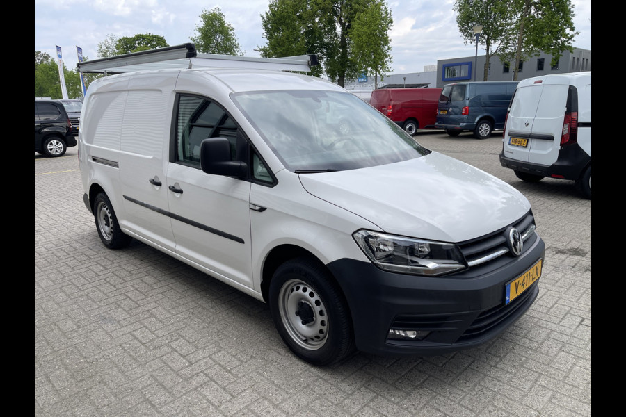 Volkswagen Caddy 2.0 TDI L2H1 BMT Maxi Comfortline / vaste prijs rijklaar € 13.450 ex btw / euro 6 / bpm vrij / lease vanaf € 227 / airco / cruise / trekhaak / imperial / ingerichte laadruimte !