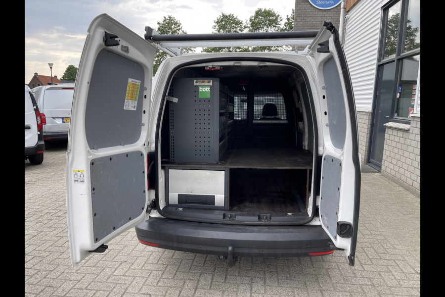 Volkswagen Caddy 2.0 TDI L2H1 BMT Maxi Comfortline / vaste prijs rijklaar € 13.450 ex btw / euro 6 / bpm vrij / lease vanaf € 227 / airco / cruise / trekhaak / imperial / ingerichte laadruimte !