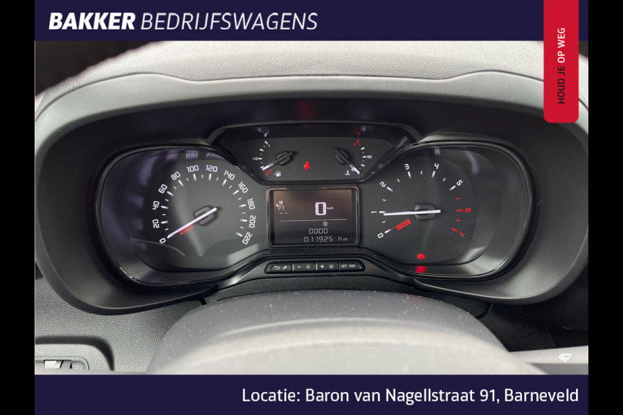 Fiat Doblò 1.5 BlueHDi 100 S&S L1 1000kg betimmering