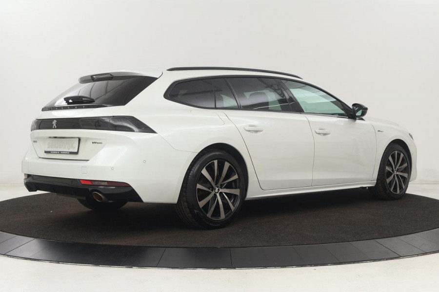 Peugeot 508 1.6 HYbrid GT | Panoramadak | Stoelverwarming | Adaptive cruise | Carplay | Camera | Half leder | Keyless | Navigatie | PHEV