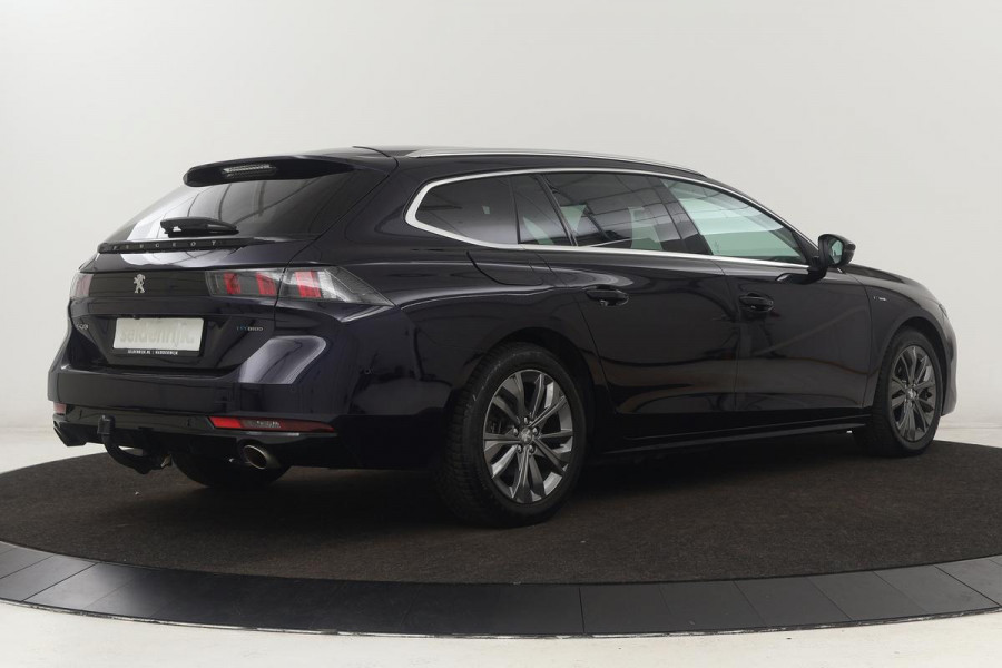 Peugeot 508 1.6 HYbrid Allure | Stoelverwarming | Carplay | Camera | Trekhaak | Navigatie | Climate control | Half leder | Cruise control | PHEV