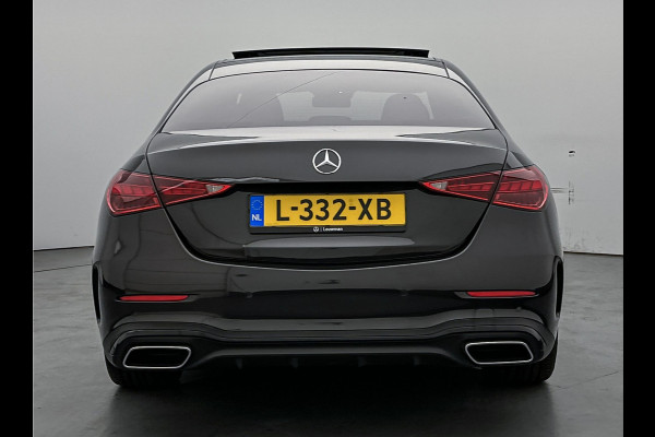 Mercedes-Benz C-Klasse 200 Launch Edition AMG Line | Multispaaks lichtmetalen velgen | Panoramadak | Navigatie | Parking support met camera achter | Inclusief 24 maanden MB Certified garantie voor Europa.
