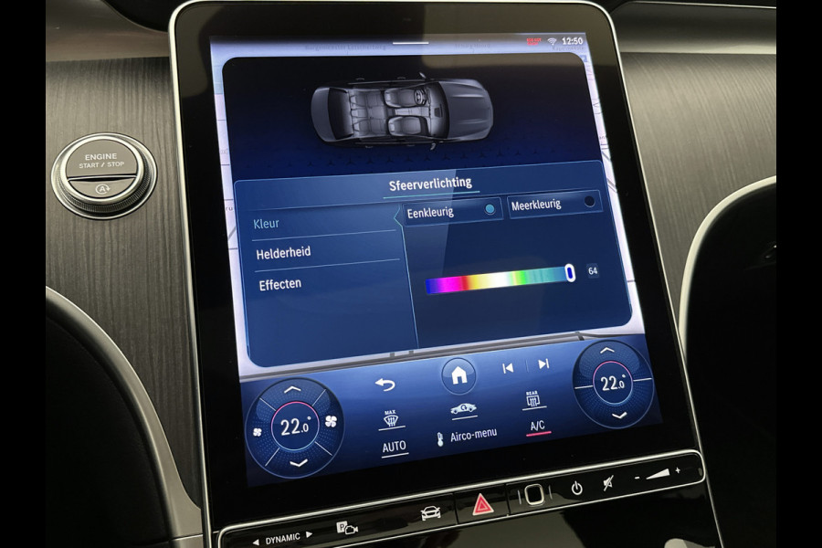 Mercedes-Benz C-Klasse 200 Launch Edition AMG Line | Multispaaks lichtmetalen velgen | Panoramadak | Navigatie | Parking support met camera achter | Inclusief 24 maanden MB Certified garantie voor Europa.
