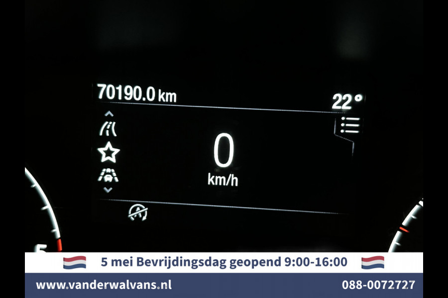 Ford Transit Custom 2.0 TDCI L1H1 Euro6 Airco | Camera | LED | Apple Carplay | Android Auto | 2500kg Trekhaak Cruisecontrol, Parkeersensoren, Verwarmde voorruit, Dakdragers, Bijrijdersbank