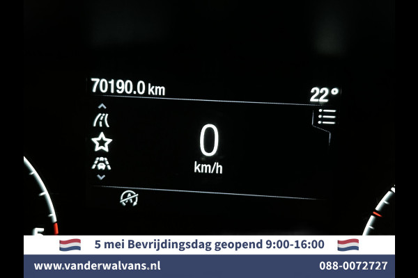 Ford Transit Custom 2.0 TDCI L1H1 Euro6 Airco | Camera | LED | Apple Carplay | Android Auto | 2500kg Trekhaak Cruisecontrol, Parkeersensoren, Verwarmde voorruit, Dakdragers, Bijrijdersbank