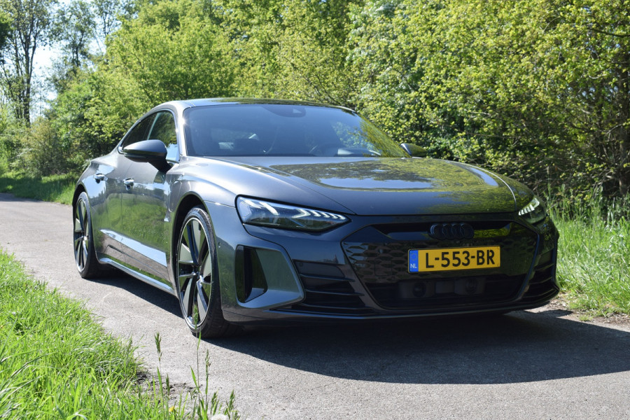Audi e-tron GT edition 93 kWh | 4-wielbesturing | Leer | B&O | Head-Up