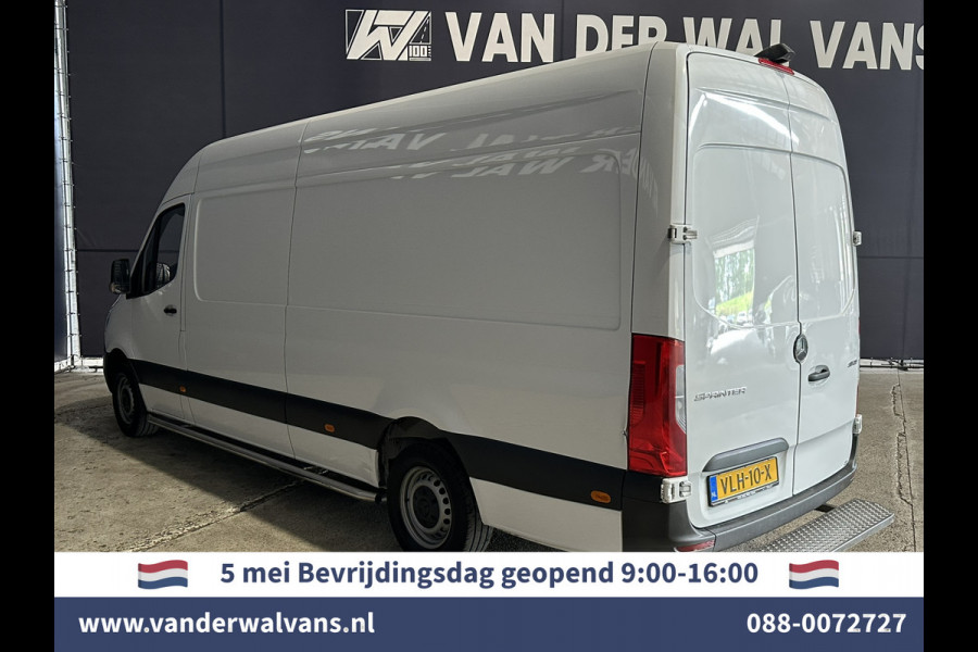 Mercedes-Benz Sprinter 311 CDI Automaat L3H2 *Post NL inrichting* Euro6 Airco | Camera | Apple Carplay | Android Auto Cruisecontrol, sidebars, 270 graden achterdeuren, schappen, doorloopdeur