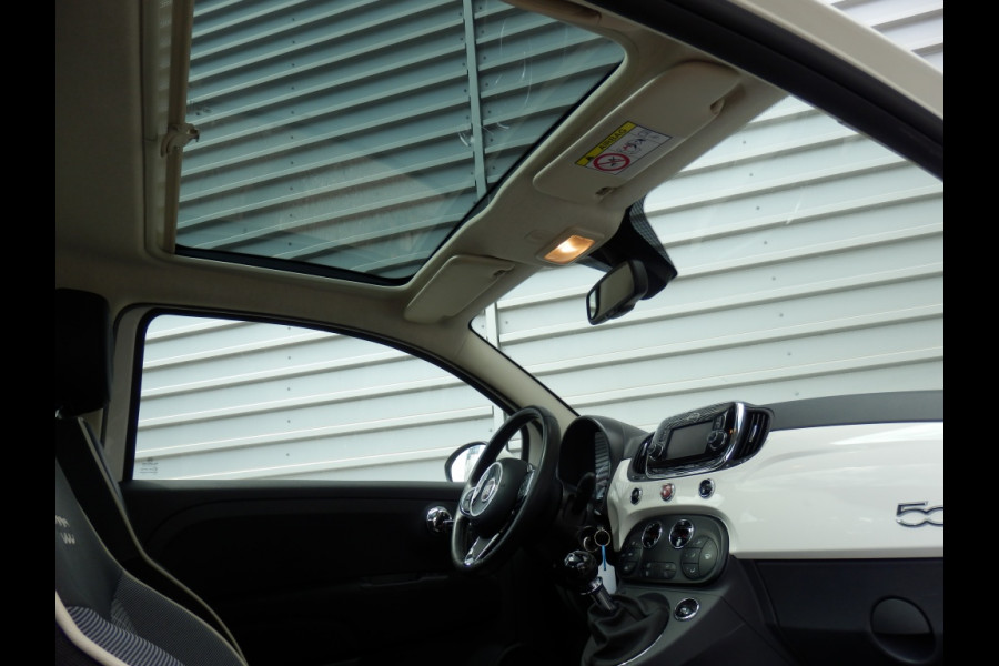 Fiat 500 1.2 Lounge | 4 cil. | Panoramadak | Clima | Navi | Pdc |