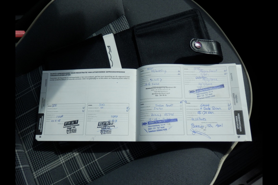 Fiat 500 1.2 Lounge | 4 cil. | Panoramadak | Clima | Navi | Pdc |