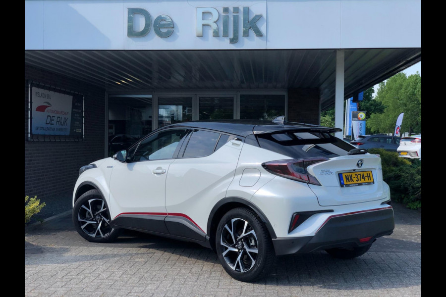 Toyota C-HR 1.8 Hybrid Bi-Tone Plus | Navi, Camera, Stoel+Stuurverw., Climate, Cruise, Trekhaak afn. | Parelmoer | NAP |