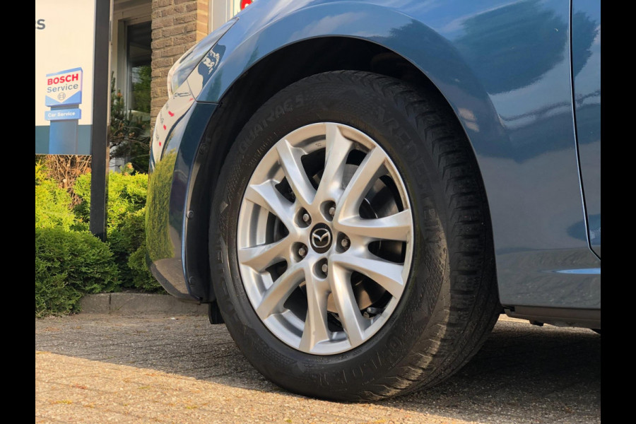 Mazda 3 2.0 SkyActiv-G 120 SkyLease GT | Head-Up, Navi, Camera, Stoel+Stuurverw., Climate | Dealeronderhouden | Eternal Blue |