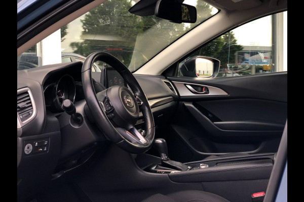 Mazda 3 2.0 SkyActiv-G 120 SkyLease GT | Head-Up, Navi, Camera, Stoel+Stuurverw., Climate | Dealeronderhouden | Eternal Blue |