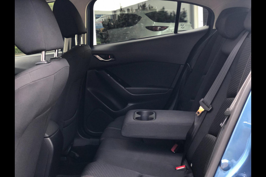 Mazda 3 2.0 SkyActiv-G 120 SkyLease GT | Head-Up, Navi, Camera, Stoel+Stuurverw., Climate | Dealeronderhouden | Eternal Blue |