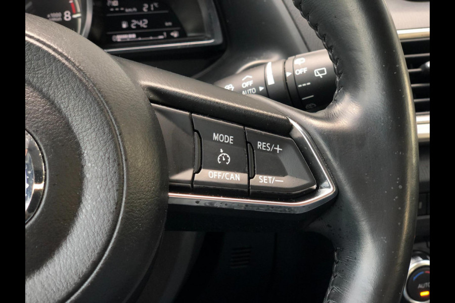 Mazda 3 2.0 SkyActiv-G 120 SkyLease GT | Head-Up, Navi, Camera, Stoel+Stuurverw., Climate | Dealeronderhouden | Eternal Blue |