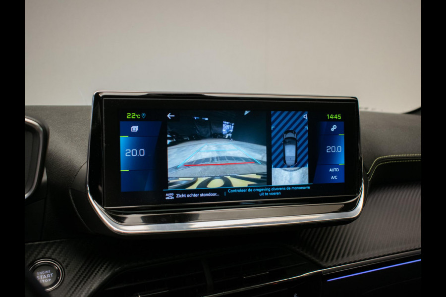 Peugeot e-208 EV GT 350 50 kWh Sport (APPLECARPLAY,NAVI,STOELVERWARMING,CRUISE,GETINT,CARBON,SPORTSTOELEN,CAMERA,SFEERVERLICHTING)