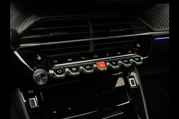 Peugeot e-208 EV GT 350 50 kWh Sport (APPLECARPLAY,NAVI,STOELVERWARMING,CRUISE,GETINT,CARBON,SPORTSTOELEN,CAMERA,SFEERVERLICHTING)