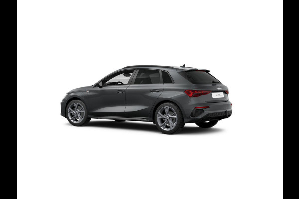 Audi A3 Sportback 40 TFSI e S edition 204 pk S-tronic | Verlengde garantie | Navigatie | Trekhaak (afneembaar) | Parkeersensoren (Park assist) | Adaptieve cruise control | Stoelverwarming | S-Line |