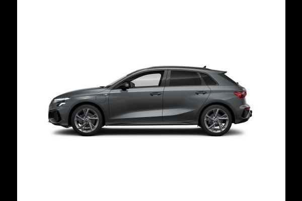 Audi A3 Sportback 40 TFSI e S edition 204 pk S-tronic | Verlengde garantie | Navigatie | Trekhaak (afneembaar) | Parkeersensoren (Park assist) | Adaptieve cruise control | Stoelverwarming | S-Line |