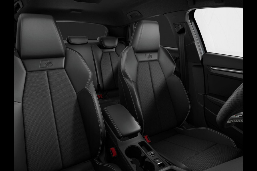 Audi A3 Sportback 40 TFSI e S edition 204 pk S-tronic | Verlengde garantie | Navigatie | Trekhaak (afneembaar) | Parkeersensoren (Park assist) | Adaptieve cruise control | Stoelverwarming | S-Line |