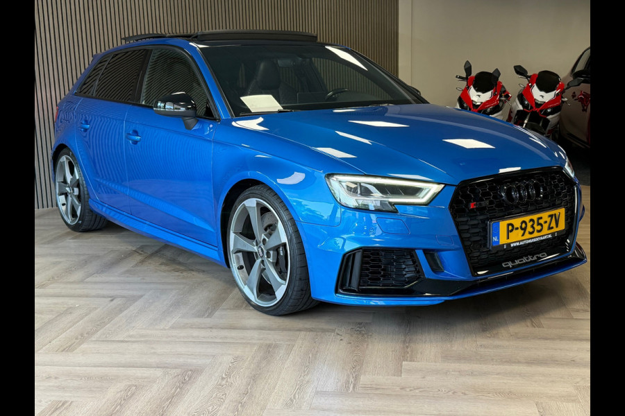 Audi A3 Sportback RS3 2.5 TFSI RS 3 QUATTRO 400PK NAVI PANO LED CRUISE CLIMATE CONTROL