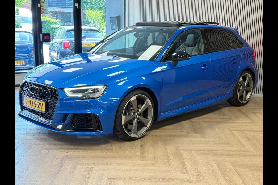 Audi A3 Sportback RS3 2.5 TFSI RS 3 QUATTRO 400PK NAVI PANO LED CRUISE CLIMATE CONTROL