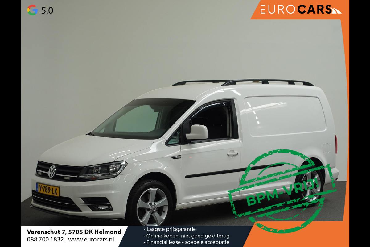 Volkswagen Caddy 150pk Automaat L2H1 Maxi Euro6 Parkeersensoren achter Cruise Control Airco 17"velgen Achterklep APK tot 04-2026 Volkswagen Caddy 150pk Automaat L2H1 Maxi Euro6 Parkeersensoren achter Cruise Control Airco 17"velgen Achterklep APK tot 04-2026