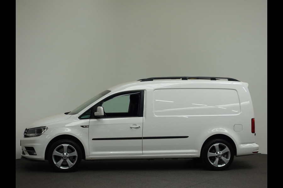 Volkswagen Caddy 150pk Automaat L2H1 Maxi Euro6 Parkeersensoren achter Cruise Control Airco 17"velgen Achterklep APK tot 04-2026