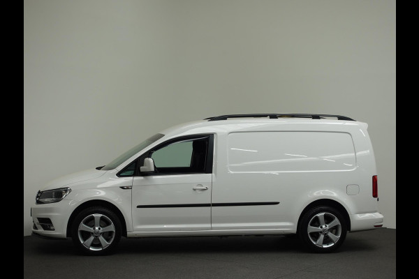 Volkswagen Caddy 150pk Automaat L2H1 Maxi Euro6 Parkeersensoren achter Cruise Control Airco 17"velgen Achterklep APK tot 04-2026