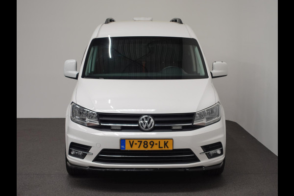 Volkswagen Caddy 150pk Automaat L2H1 Maxi Euro6 Parkeersensoren achter Cruise Control Airco 17"velgen Achterklep APK tot 04-2026
