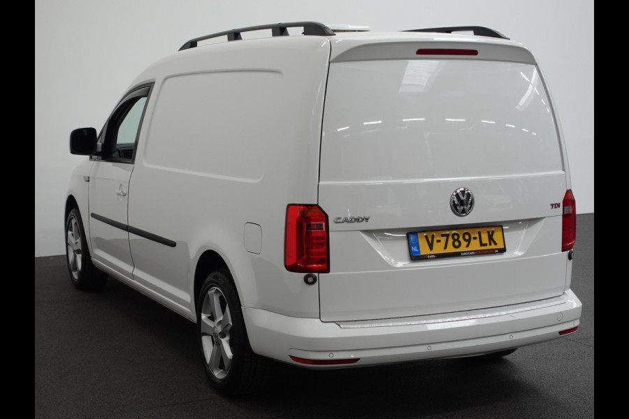 Volkswagen Caddy 150pk Automaat L2H1 Maxi Euro6 Parkeersensoren achter Cruise Control Airco 17"velgen Achterklep APK tot 04-2026