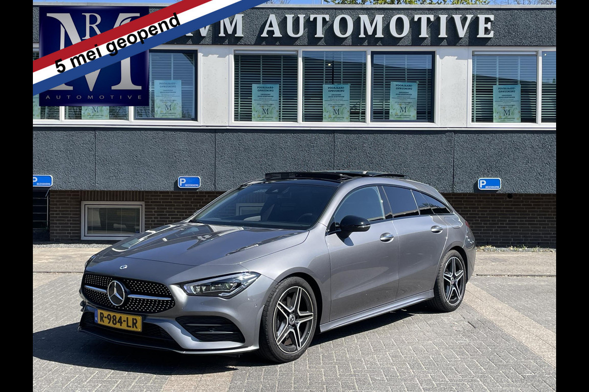 Mercedes-Benz CLA-Klasse Shooting Brake 200 Business Solution AMG AMBILIGHT | CAMERA | TREKHAAK | PANORAMADAK | ELECTR A.KLEP. Mercedes-Benz CLA-Klasse Shooting Brake 200 Business Solution AMG AMBILIGHT | CAMERA | TREKHAAK | PANORAMADAK | ELECTR A.KLEP.