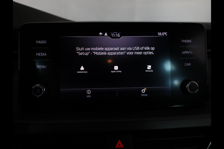 Škoda SCALA 1.0 TSI Ambition 110 pk | Verlengde garantie | Navigatie via App | Parkeersensoren achter | LED koplampen | Apple Carplay/Android Auto |