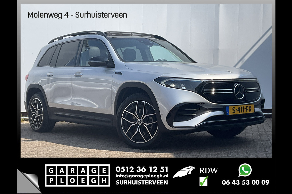 Mercedes-Benz EQB 300 4MATIC AMG Line 67 kWh Pano Adap.Cruise Sfeerverl Cam Compleet! Mercedes-Benz EQB 300 4MATIC AMG Line 67 kWh Pano Adap.Cruise Sfeerverl Cam Compleet!