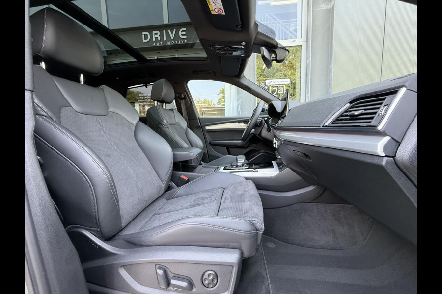 Audi Q5 55 TFSI e quattro S-Line Competition Quantum Grijs|Pano|B&O|Memory|Matrix|21"|