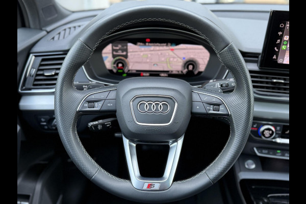 Audi Q5 55 TFSI e quattro S-Line Competition Quantum Grijs|Pano|B&O|Memory|Matrix|21"|