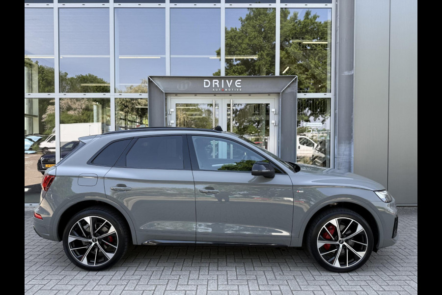 Audi Q5 55 TFSI e quattro S-Line Competition Quantum Grijs|Pano|B&O|Memory|Matrix|21"|