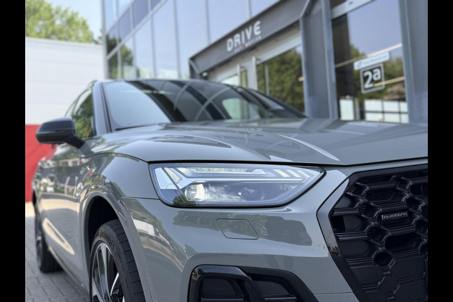 Audi Q5 55 TFSI e quattro S-Line Competition Quantum Grijs|Pano|B&O|Memory|Matrix|21"|
