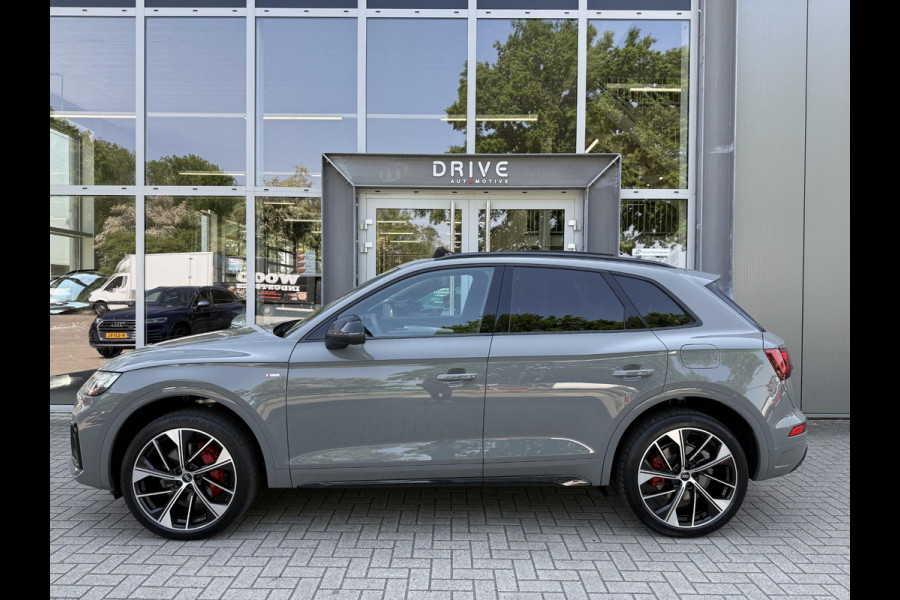 Audi Q5 55 TFSI e quattro S-Line Competition Quantum Grijs|Pano|B&O|Memory|Matrix|21"|