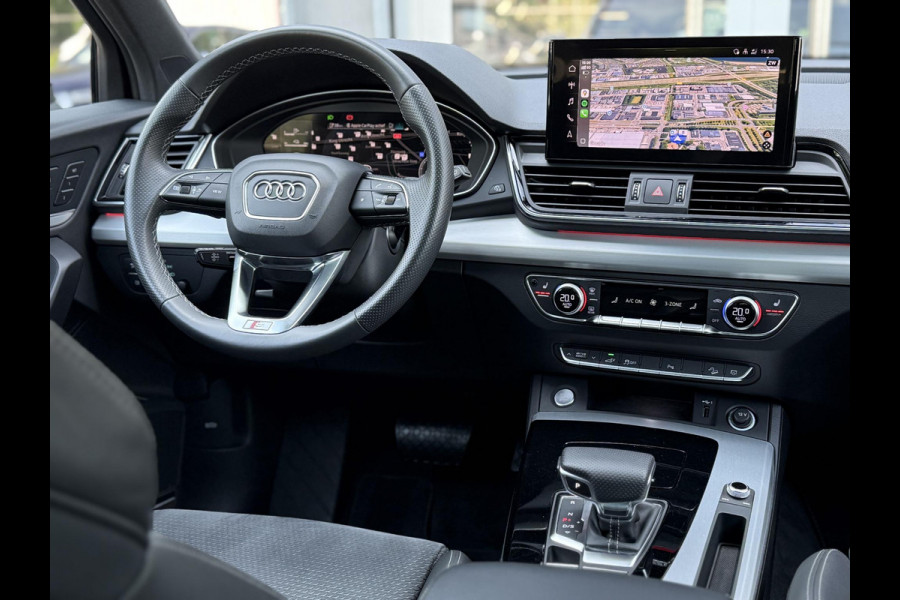 Audi Q5 55 TFSI e quattro S-Line Competition Quantum Grijs|Pano|B&O|Memory|Matrix|21"|