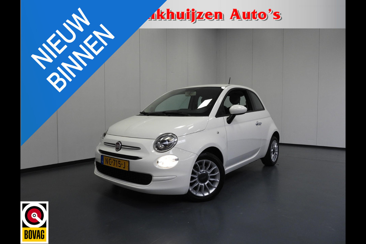 Fiat 500 0.9 TwinAir Turbo Popstar NAVI-APP/AIRCO/CAMERA/LMV! Fiat 500 0.9 TwinAir Turbo Popstar NAVI-APP/AIRCO/CAMERA/LMV!