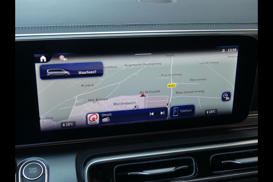 Mercedes-Benz Eqv 300 L2 90kWh Dubbel Cabine Leer/360 Camera/Stoelkoeling