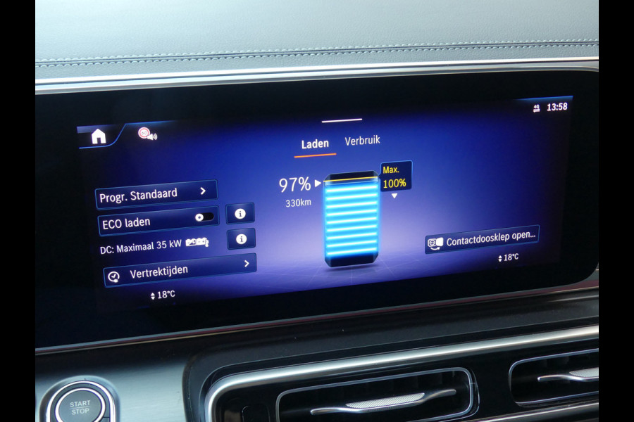 Mercedes-Benz Eqv 300 L2 90kWh Dubbel Cabine Leer/360 Camera/Stoelkoeling