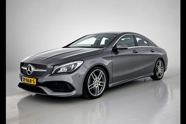 Mercedes-Benz CLA-Klasse 180 AMG Night Automaat (NAVIGATIE, STOELVERWARMING, LED, STUURBEDIENING, AFNEEMBARE TREKHAAK)