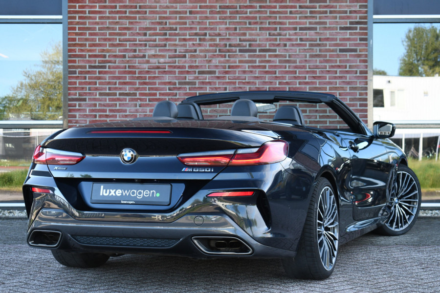 BMW 8 Serie M850i xDrive B&W Stoelvent Soft-Close ACC 360 HUD 4WS