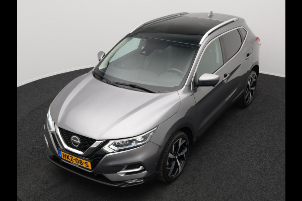 Nissan QASHQAI 1.3 DIG-T Tekna Automaat | Panodak | Adaptive Cruise | Carplay | Navigatie |  360 Camera | Electrische Stoelen | L.M. 19" | Stoelverwarming | DAB |
