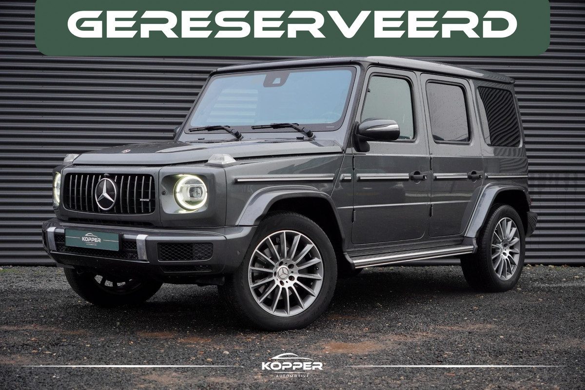 Mercedes-Benz G-Klasse 500 V8 / AMG / Widescreen / Burmester / Adaptive Cruise / Incl BTW Mercedes-Benz G-Klasse 500 V8 / AMG / Widescreen / Burmester / Adaptive Cruise / Incl BTW